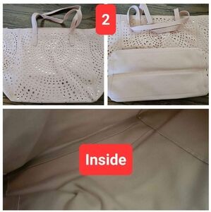 Light Pink Cutout Tote